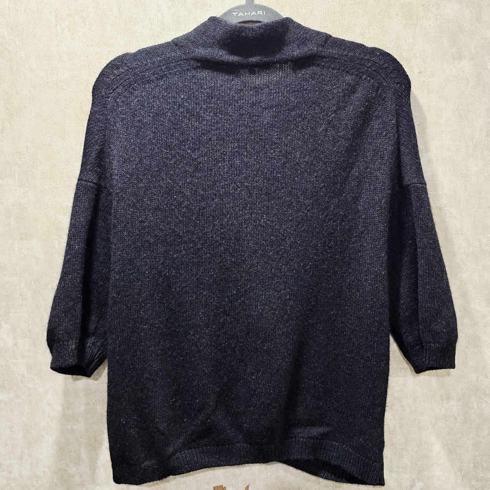 Vince Alpaca Cashmere Blend 3/4 Sleeve Cardigan Sweater - Picture 6 of 6